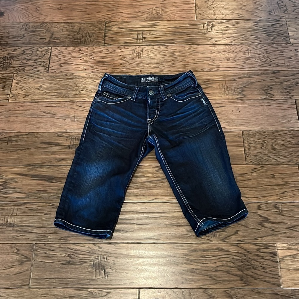 Silver Jeans Suki Rose Surplus Mid Rise Size 26